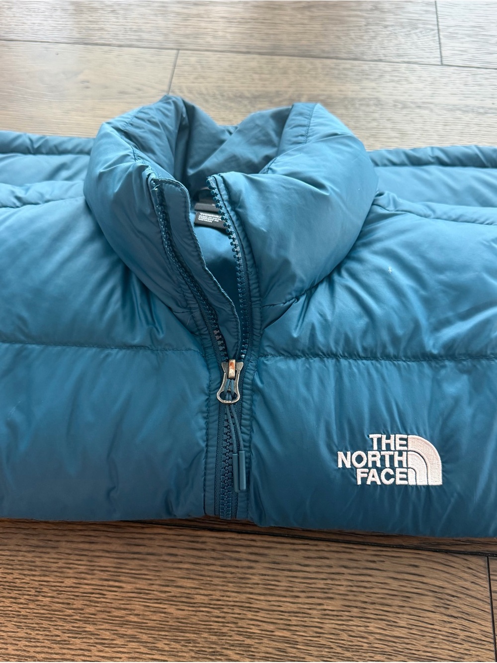 The North Face 600 Down Puffer Vest Blue Women's Size Small NF0A89VJ - Picture 10 of 10